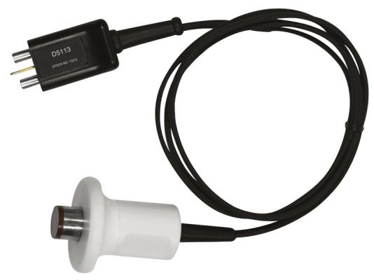 Probe Ø15,2 mm. 5MHz Höga temperaturer < 350ºC